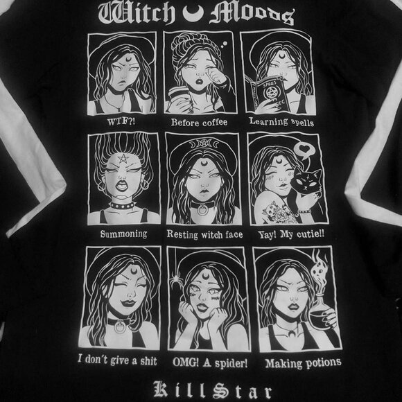 Killstar Moody Long Sleeve Top - Picture 5 of 8